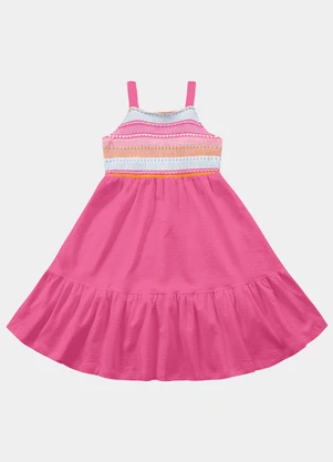 Fakini Kids - Vestido Rosa - FAKINI KIDS