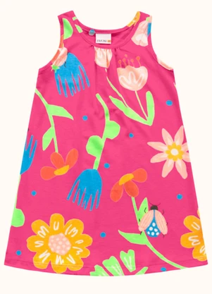 Fakini Kids - Vestido Rosa - FAKINI KIDS