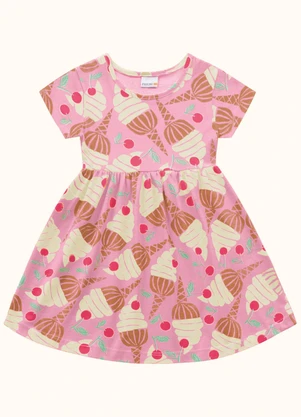 Fakini Kids - Vestido Rosa - FAKINI KIDS