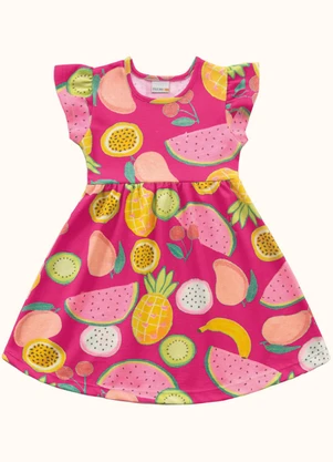 Fakini Kids - Vestido Rosa - FAKINI KIDS