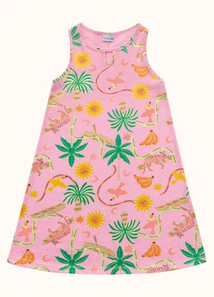 Fakini Kids - Vestido Rosa - FAKINI KIDS