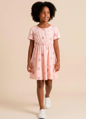 Fakini Kids - Vestido Rosa - FAKINI KIDS