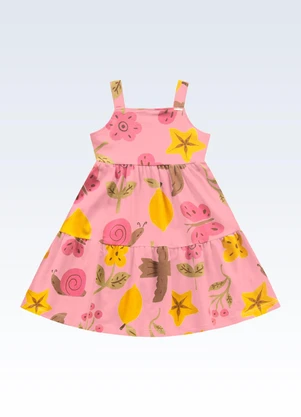 Fakini Kids - Vestido Rosa - FAKINI KIDS
