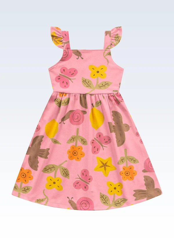 Fakini Kids - Vestido Rosa
