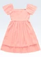 Fakini Kids - Vestido Branco - variação: Rosa