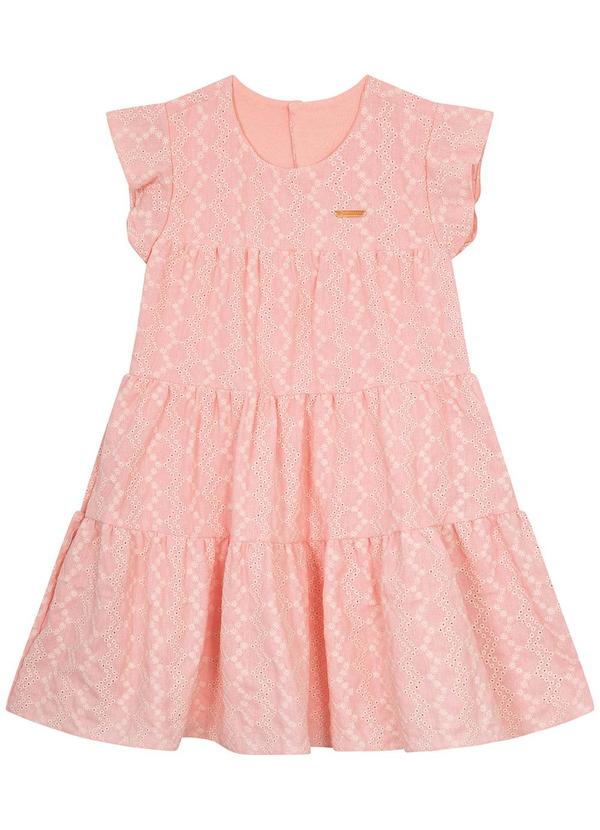 Carinhoso - Vestido Rosê Marias Laíse Menina