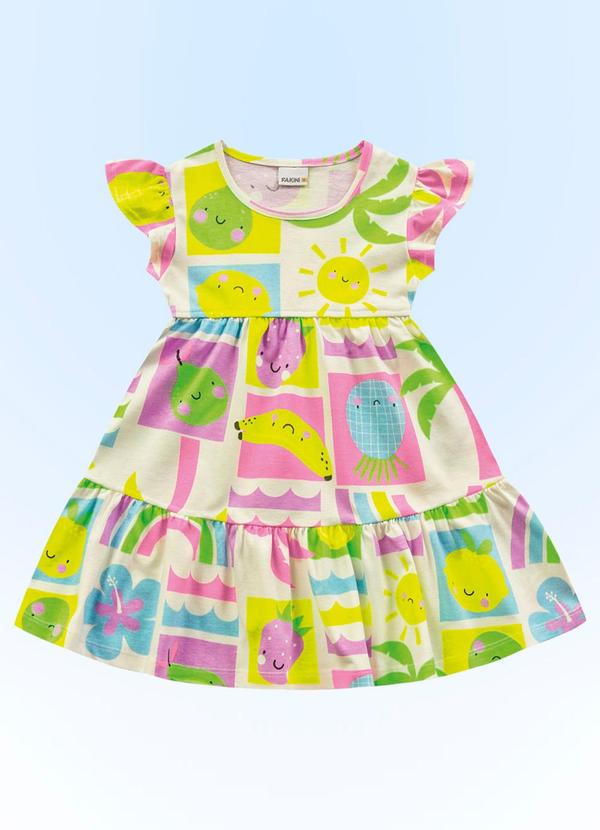 Fakini Kids - Vestido Roxo