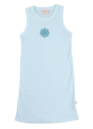 Tink Bink - Vestido sem Manga Midi Azul - TINK BINK