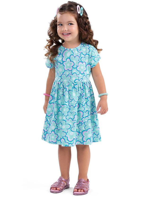 Alenice - Vestido Sentimentos do Verão Menina Azul