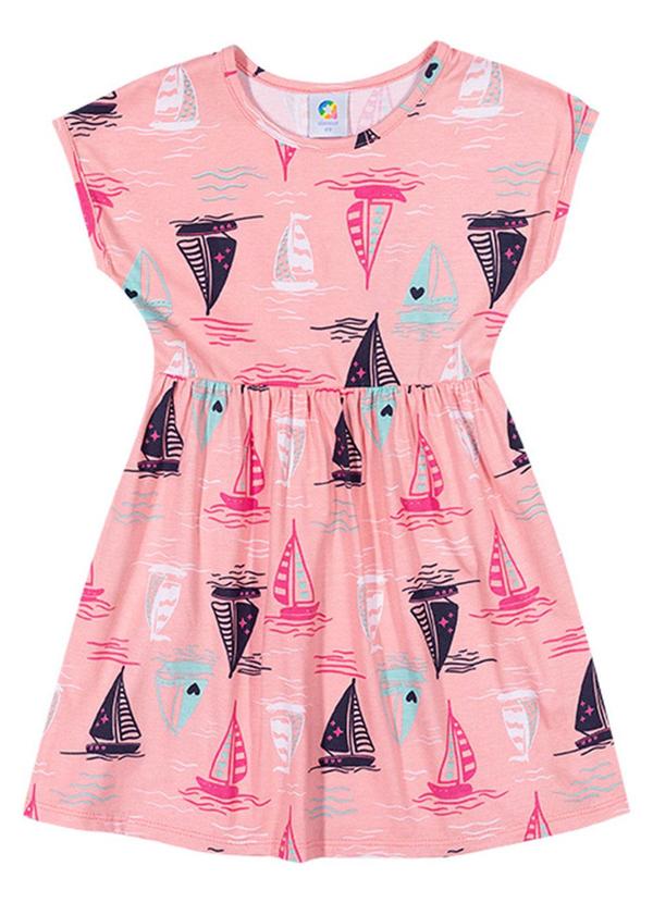 Alenice - Vestido Sentimentos do Verão Menina Rosa 1