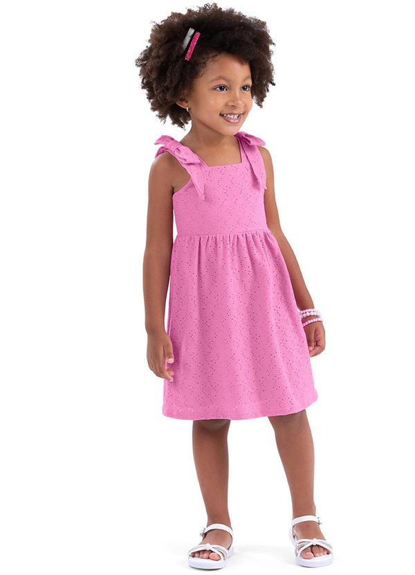 Alenice - Vestido Sweet Summer Menina Rosa