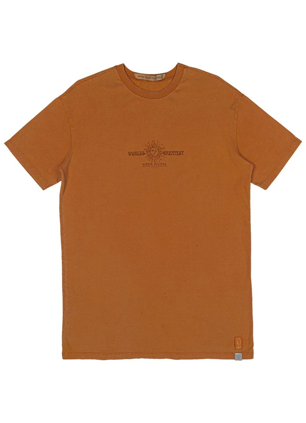 I Am - Vestido T-Dress Laranja 3