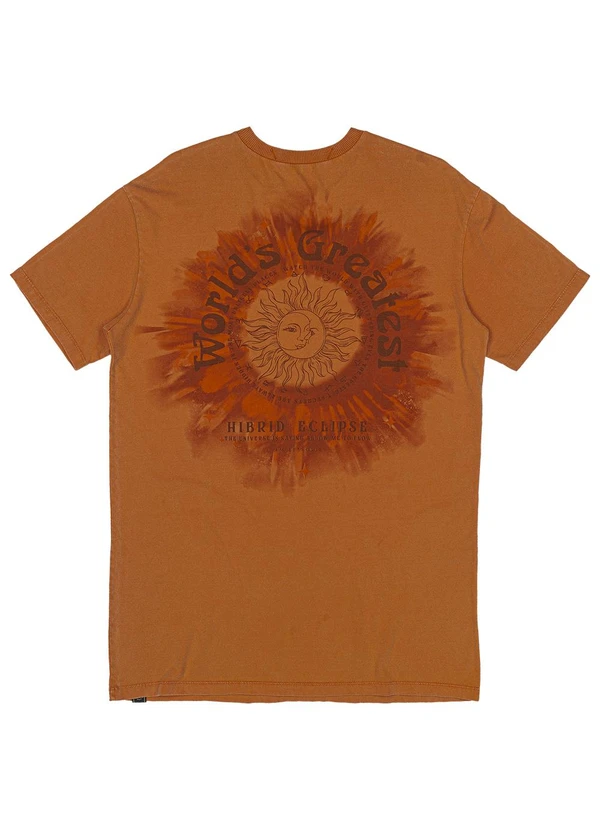 I Am - Vestido T-Dress Laranja 4