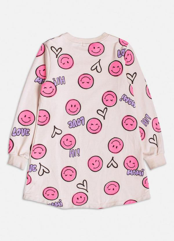 Momi - Vestido T-Dress Smile Bege 2