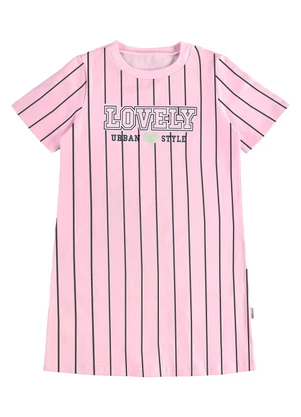 Malwee Kids - Vestido T-Shirt Lovely Rosa - MALWEE KIDS