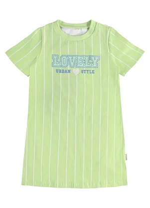 Malwee Kids - Vestido T-Shirt Lovely Verde Claro - MALWEE KIDS