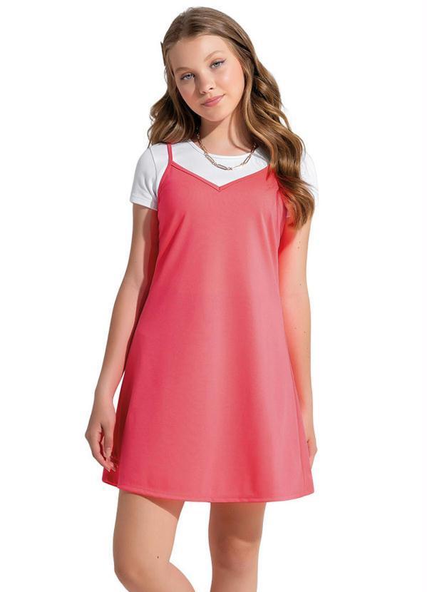 Amora - Vestido Teen Pink