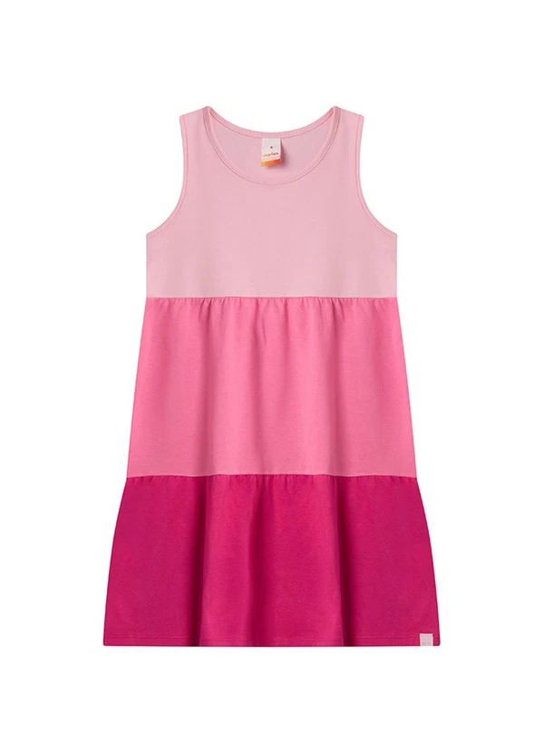 Marisol - Vestido Três Marias Menina Marisol Rosa