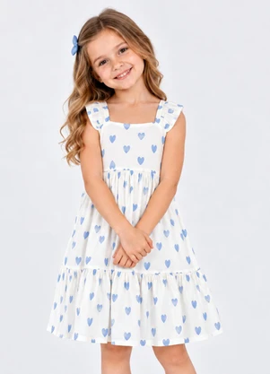 Select - Vestido Verão em Viscotorcion Branco - SELECT