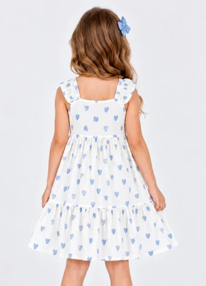Select - Vestido Verão em Viscotorcion Branco - SELECT