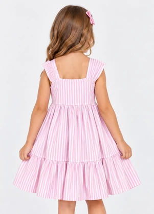 Select - Vestido Verão em Viscotorcion Rosa - SELECT