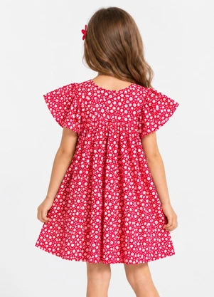 Select - Vestido Verão Infantil Feminino Rosa - SELECT