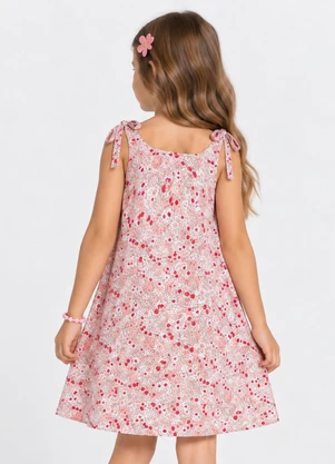 Select - Vestido Verão Infantil Feminino Rosa - SELECT