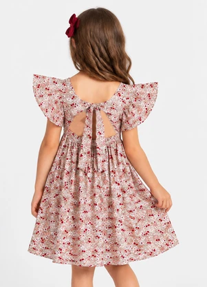Select - Vestido Verão Infantil Feminino Rosa - SELECT