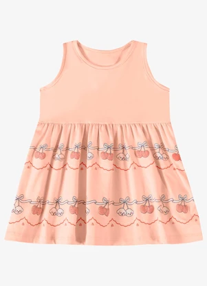 Rovi Kids - Vestido Verão Menina Estampa Glitter Rosa - ROVI KIDS