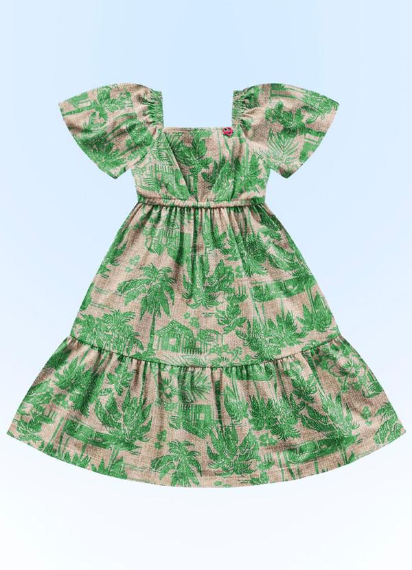 Fakini Kids - Vestido Verde