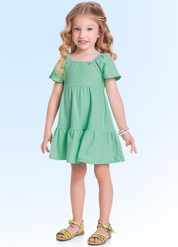 Fakini Kids - Vestido Verde-