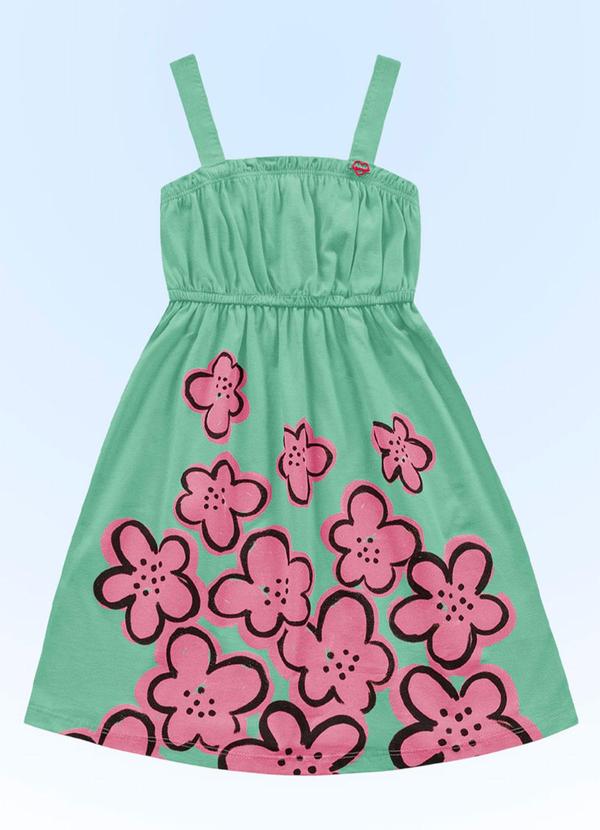 Fakini Kids - Vestido Verde