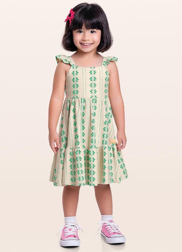 Fakini Kids - Vestido Verde 2