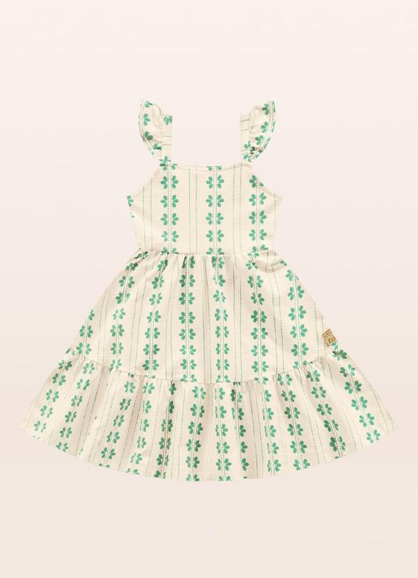 Fakini Kids - Vestido Verde 4