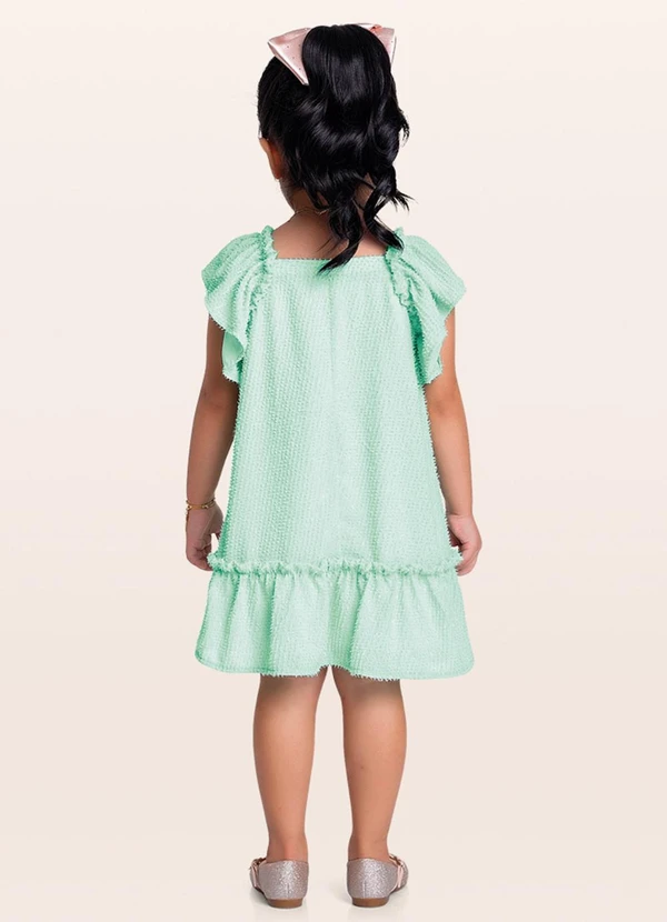 Fakini Kids - Vestido Verde 3