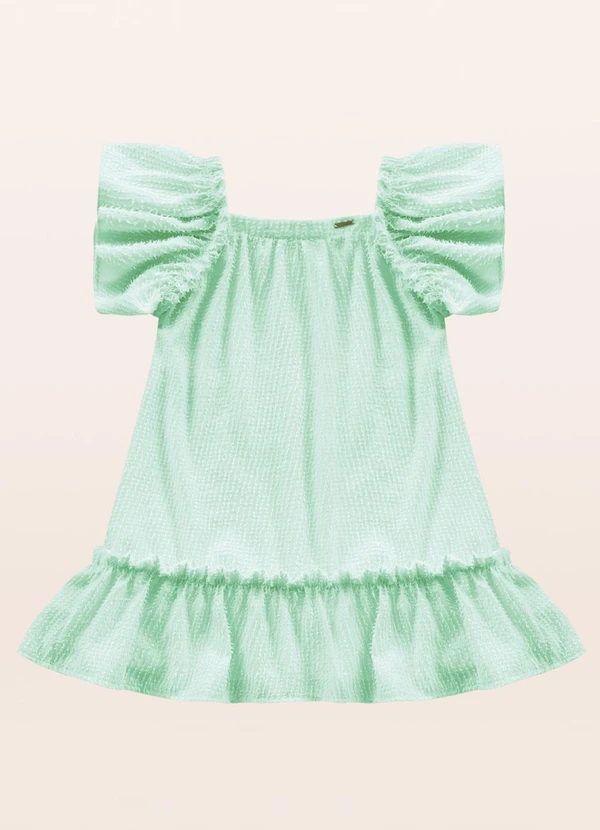 Fakini Kids - Vestido Verde 4