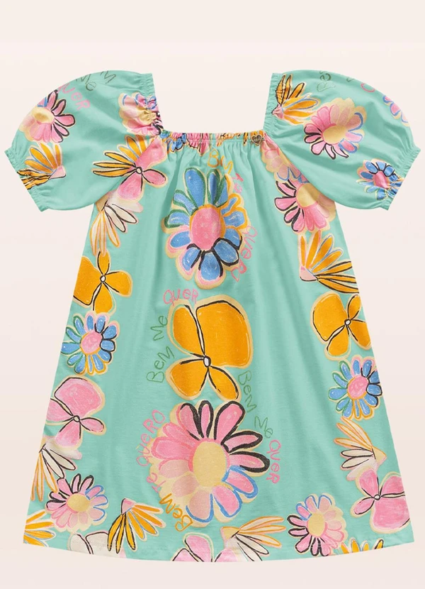 Fakini Kids - Vestido Verde