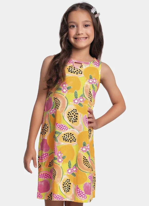 Fakini Kids - Vestido Verde 2
