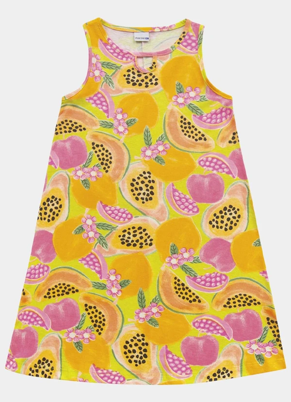 Fakini Kids - Vestido Verde 3