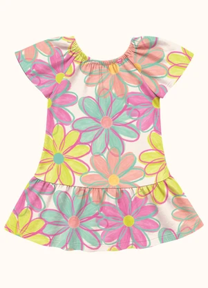 Fakini Kids - Vestido Verde - FAKINI KIDS