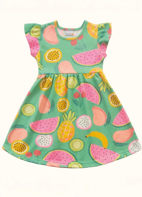 Fakini Kids - Vestido Verde 3