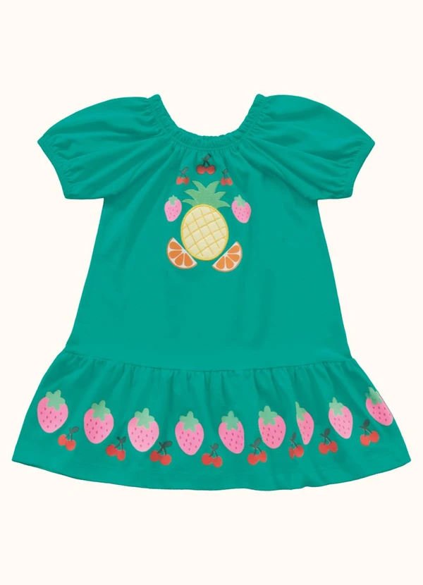 Fakini Kids - Vestido Verde 3
