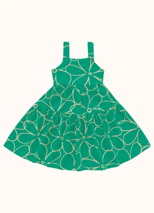 Fakini Kids - Vestido Verde - FAKINI KIDS
