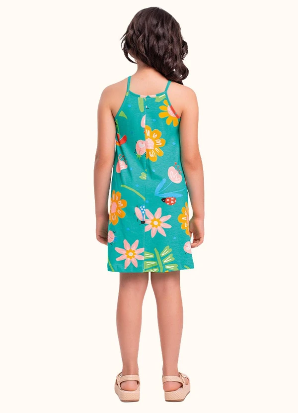Fakini Kids - Vestido Verde 2