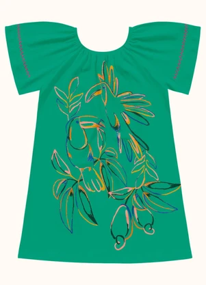 Fakini Kids - Vestido Verde - FAKINI KIDS