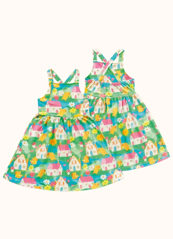 Fakini Kids - Vestido Verde 3