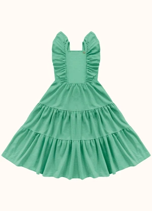 Fakini Kids - Vestido Verde - FAKINI KIDS
