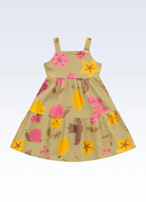 Fakini Kids - Vestido Verde - FAKINI KIDS