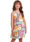 Fakini Kids - Vestido Laranja - variação: Verde