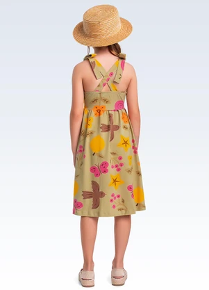 Fakini Kids - Vestido Verde - FAKINI KIDS